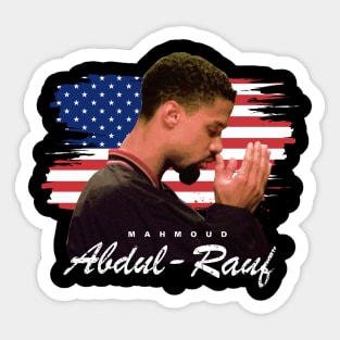 Mahmoud Abdul-Rauf Sticker